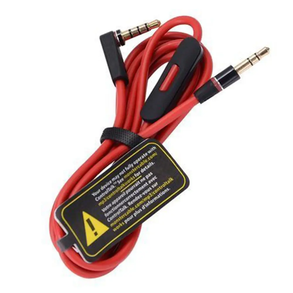 30pcs/lot 3.5mm Audio Cable 3 5 Aux for beat Solo HD Studio Pro Mixr Headphone Mobile Phone Speaker Cord Wire | Электроника