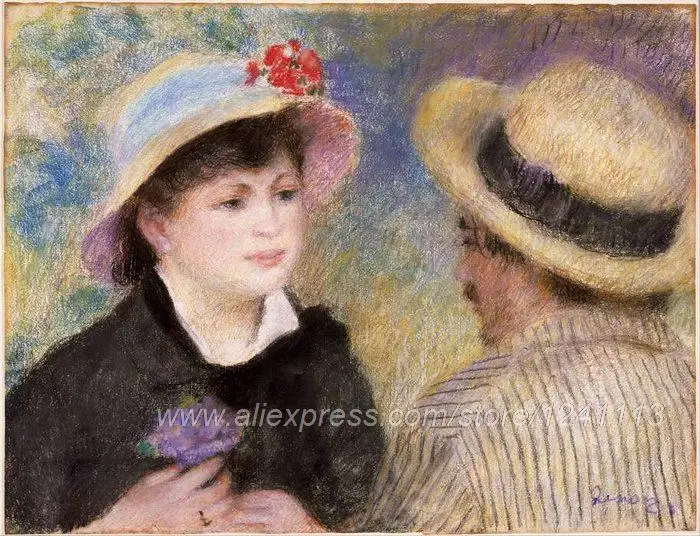 Painting For Bedrooms Pictures Deco Pierre Auguste Renoir Boating Couple Said To Be Aline Charigot And | Дом и сад