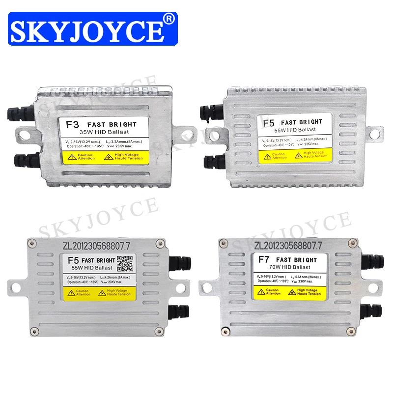 SKYJOYCE оригинальный DLT HID балласт 35 Вт F3 55 F5 70 F7 Быстрый старт Балласт реактор для