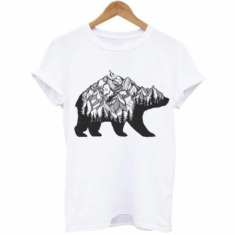 Summer Women T Shirt Cosmic Belief Harajuku New Ins Travel The World Tshirt Women Cartoon Printed Vogue Casual Tee Shirt Femme