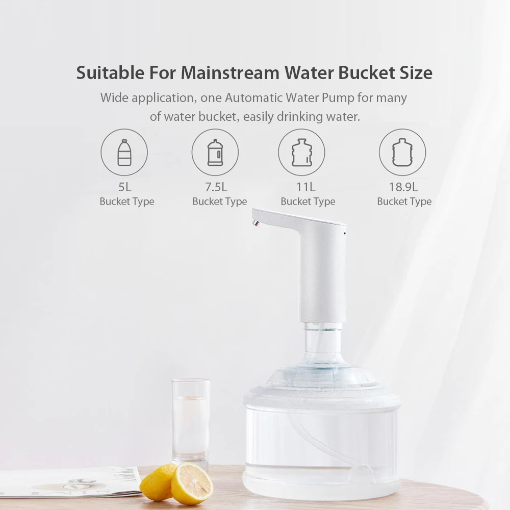 Xiaomi mijia XiaoLang TDS автоматический мини сенсорный выключатель водяной насос беспроводной Перезаряжаемый Электрический диспенсер водяной насос для кухни