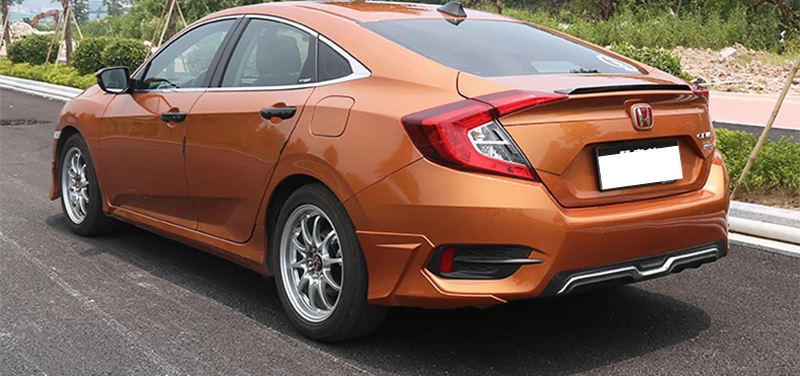 Спойлер для Honda Civic высококачественный спойлер из АБС-материала заднего крыла