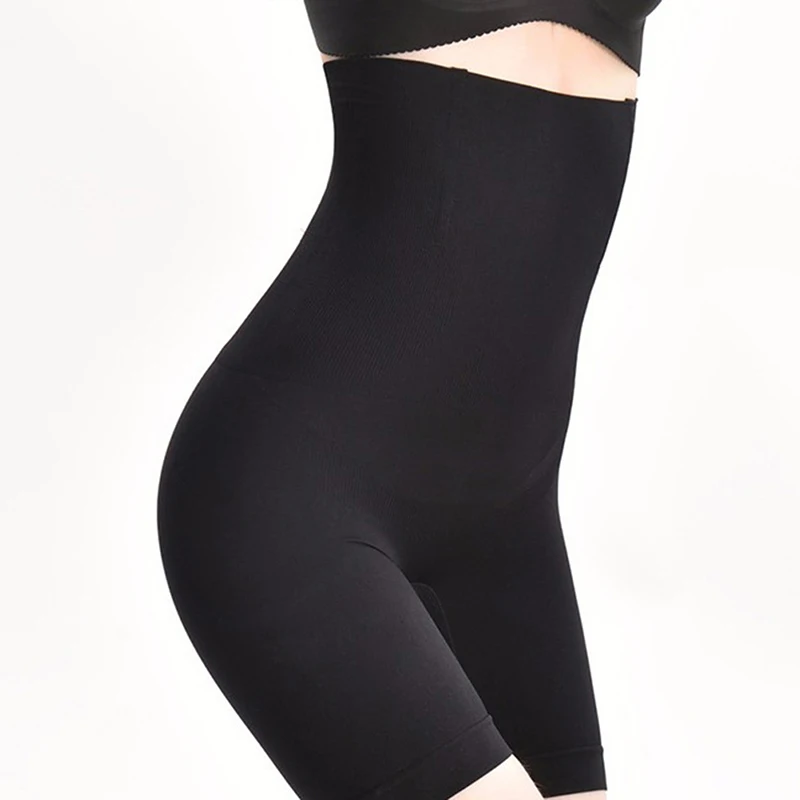 Бесшовные Для женщин Корректирующее белье с высокой талией для похудения живота