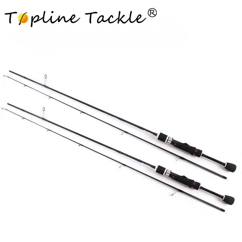 ToplineTackle Удочка тест быстрое действие Спиннинг стержень для легкого джиггинга