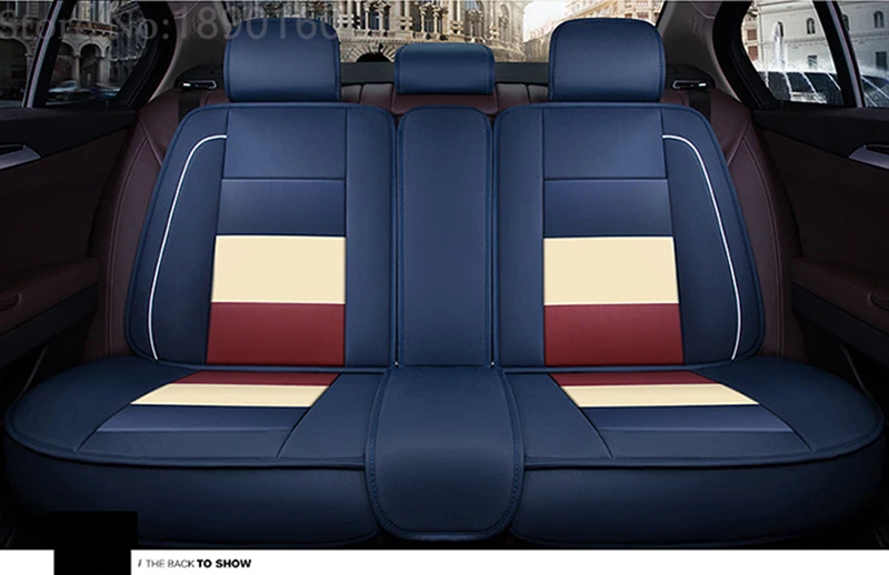 

only rear leather car seat covers For Lada 110 111 112 Kalina Niva Vesta XRAY Granta car accessories car styling car stickers