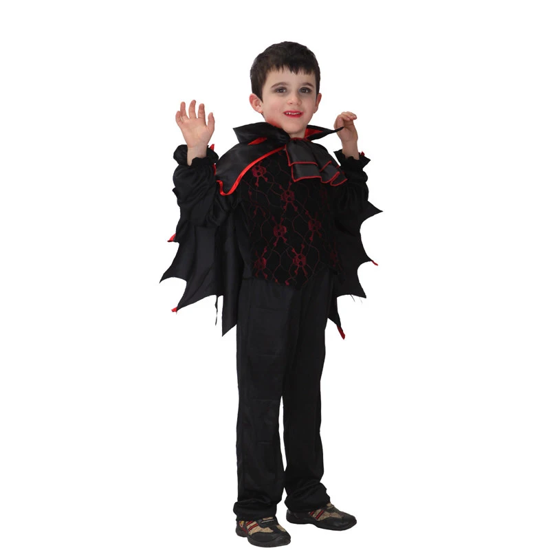 Kids boys child Vampire cosplay costumes prince role play for Halloween Carnival Purim Party fancy dress full set | Тематическая