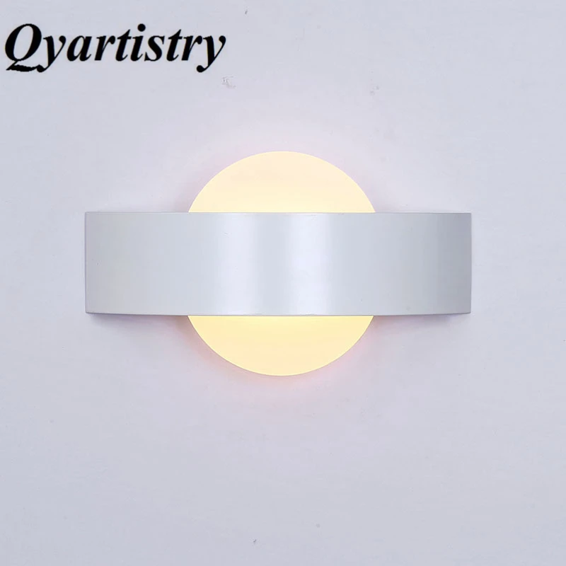 

Hot LED 6W Bedside Light Wall lamp Creative Simple Bedroom Bedside Living Room Restaurant Hotel Study Corridor Aisle Light AC