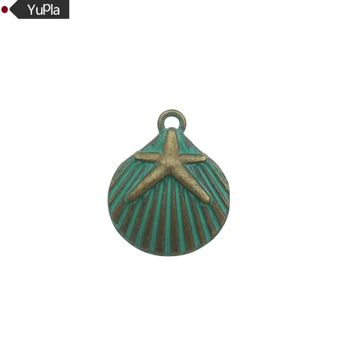 9047 20pcs 20 шт./лот, подвески в виде морской звезды, Античная бронзовая подвеска, сделай сам, браслет ручной работы, ожерелье, брелок, сумка, аксессуары - Окраска металла: 9047 20pcs