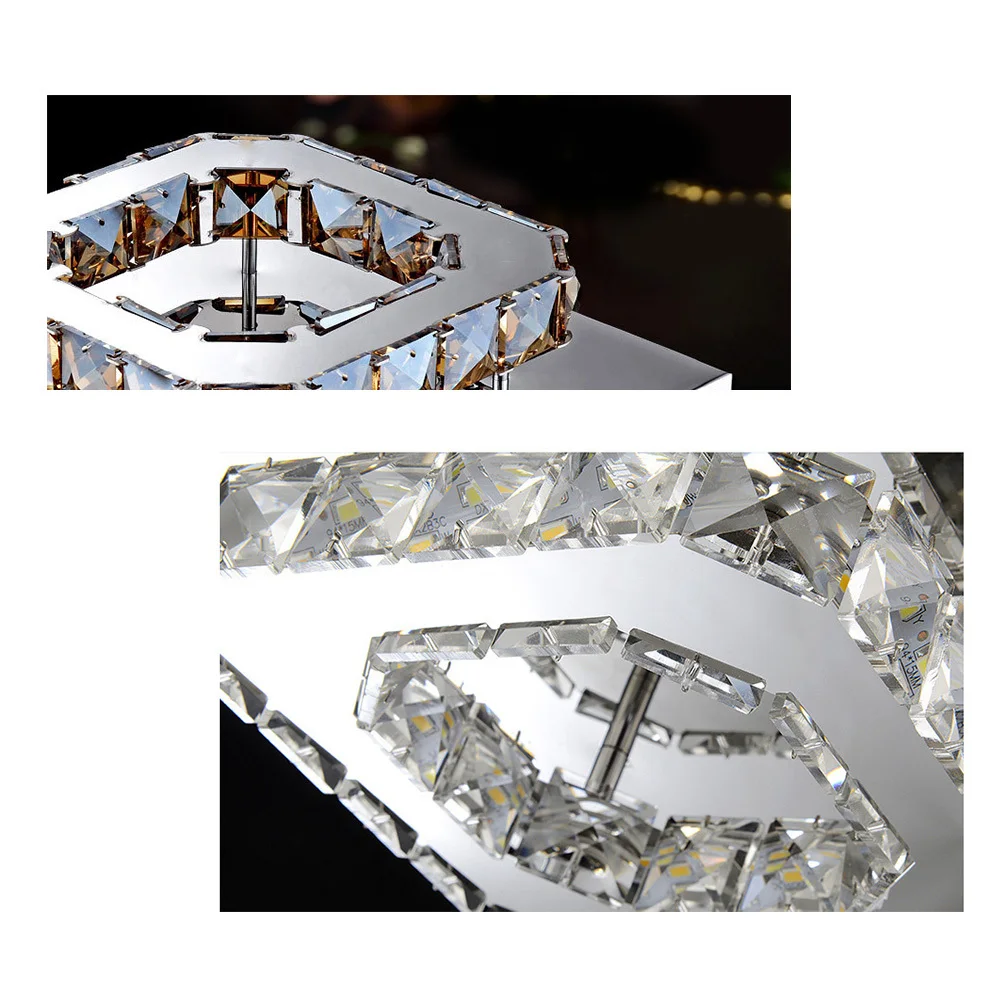 Потолочные светильники для помещений хрустальное освещение светодиодная