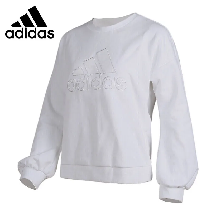 Оригинальный Новое поступление Adidas CREW EMBY BOS Женский пуловер трикотажная