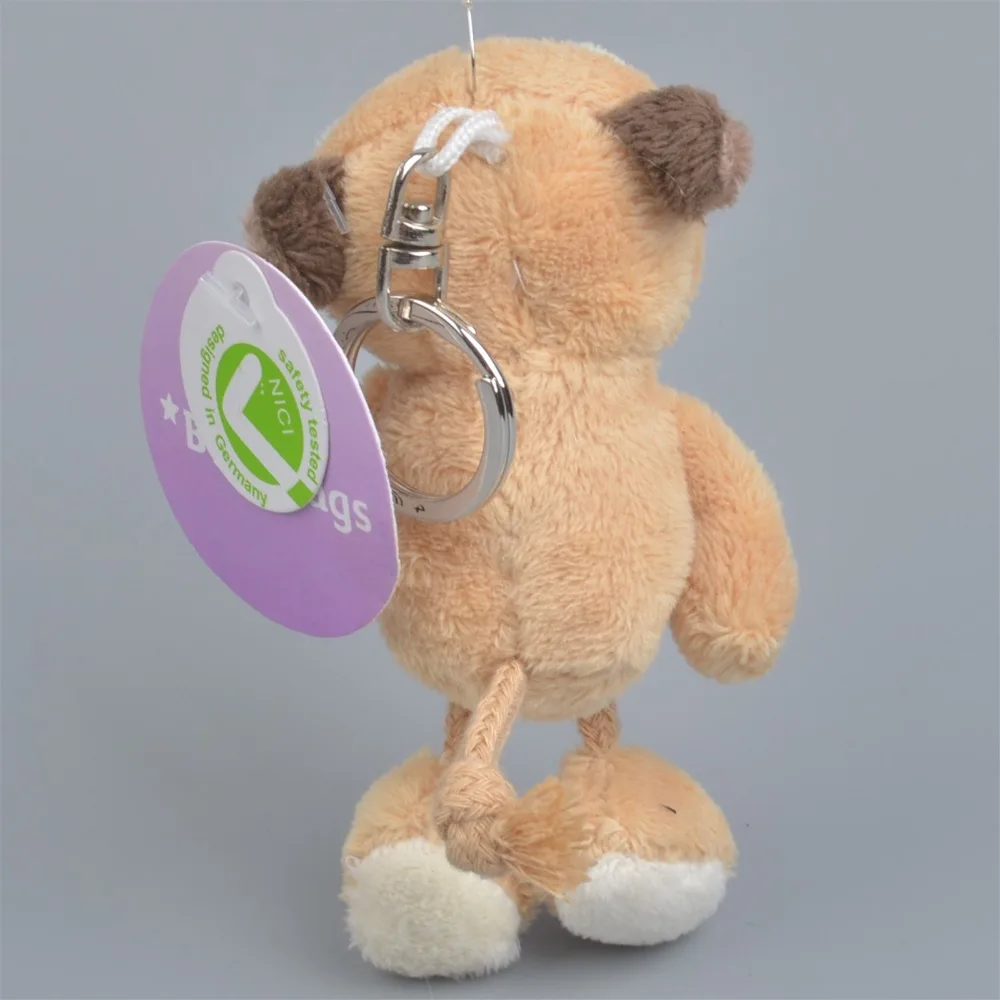 5 шт золотой кулон обезьяны плюшевый брелок держатель для ключей кукла подарок