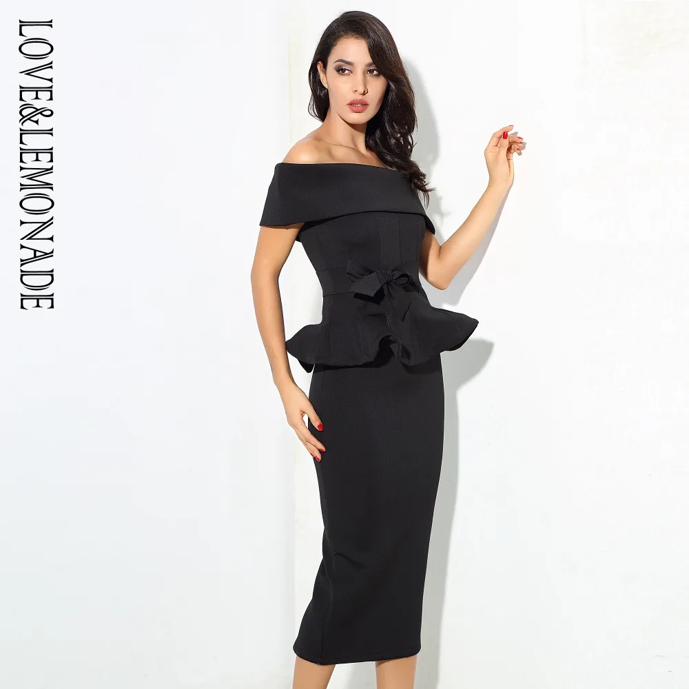 Комплект из двух предметов с надписью LOVE &amp LEMONADE черный воротник и ремень LMCC1007 |