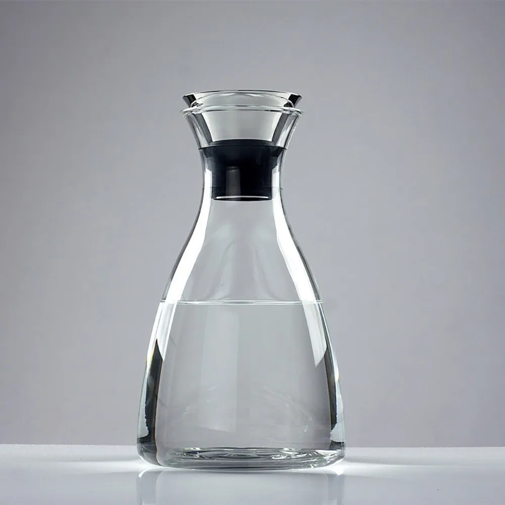 

Cold Water Bottles Side Leakage Teapot Bring Lid Juice Water Kettle Fried Water Upset Aquarius Glass Waterproof Cold Kettle
