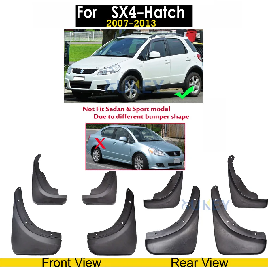 Автомобильные Брызговики для Suzuki Alto Swift SX4 S-Cross Scross Grand Vitara Jimny Escudo Брызговики