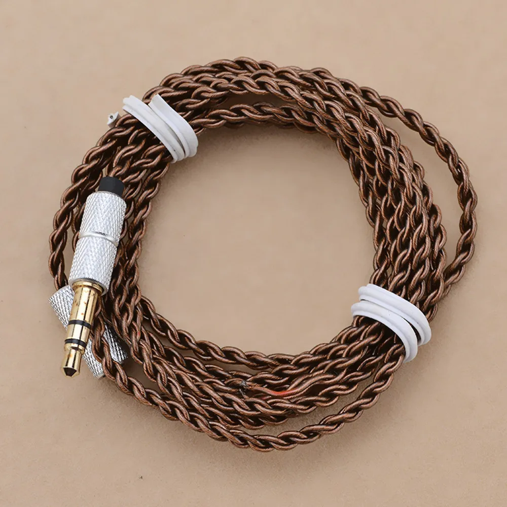 Новый 18-жильный однокристальный медный серебристый сменный провод FENGRU 6N для