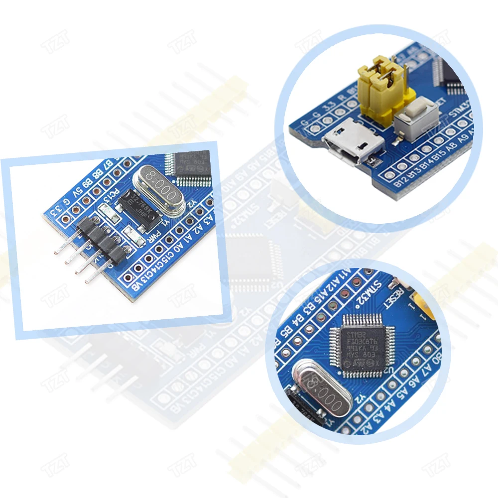 STM32F103C8T6 ARM STM32 минимальная системная макетная плата модуль для Arduino DIY Kit+ ST-Link V2 Mini STM8 симулятор загрузки