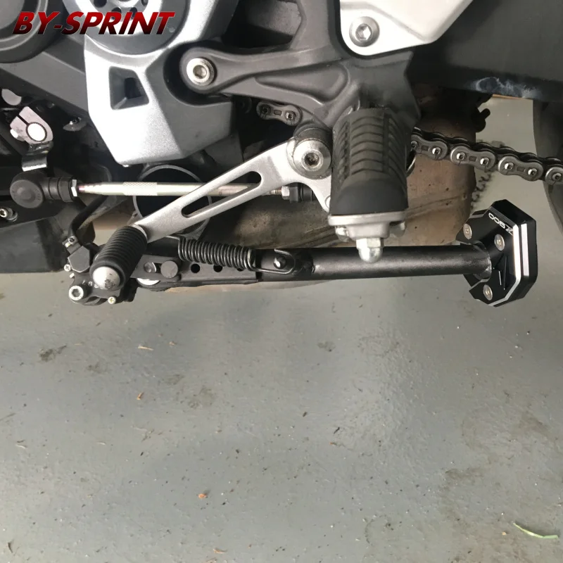 Аксессуары для мотоциклов для Kawasaki Z900 Z 900 z900 CNC алюминиевая боковая подставка увеличитель подставка удлинитель накладка