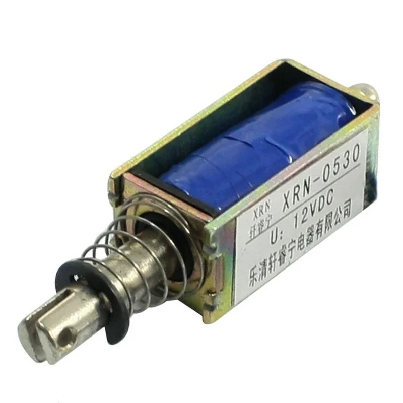 Solenoid electric solenoid type push / pull 10 mm DC 12 V 2.1 kg force | Обустройство дома