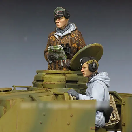 [tuskmodel] 1 35 scale resin model figures kit WW2 A240 | Игрушки и хобби