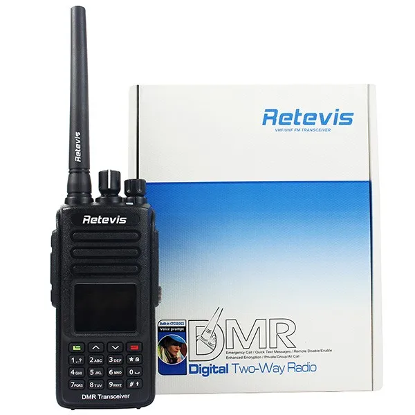 DMR радио цифровая рация Retevis RT8 IP67 водонепроницаемый UHF 400-480Mhz 5W Ham радио HF трансивер A9115