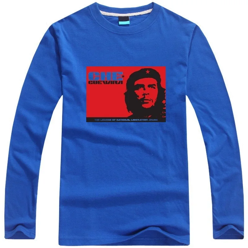 Che Guevara рок хип-хоп стиль футболка с длинным рукавом персонализированная