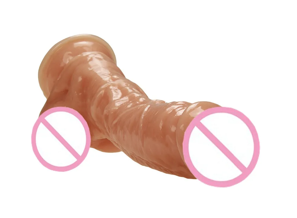 Огромный фаллоимитатор HOWOSEX реалистичный мягкий силиконовый член 24 5*5 5 см модель