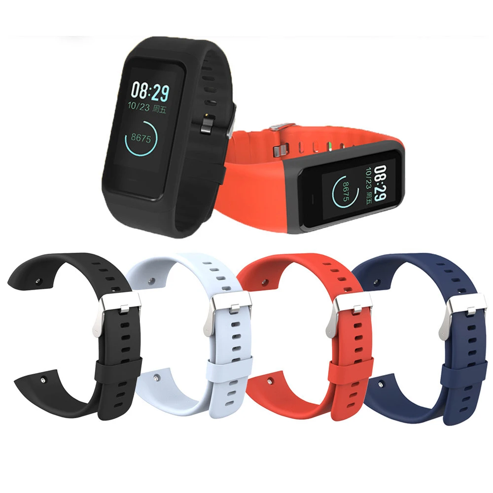 Силиконовый ремешок на запястье для Huami Amazfit Cor 2 сменный удобный цветной браслет