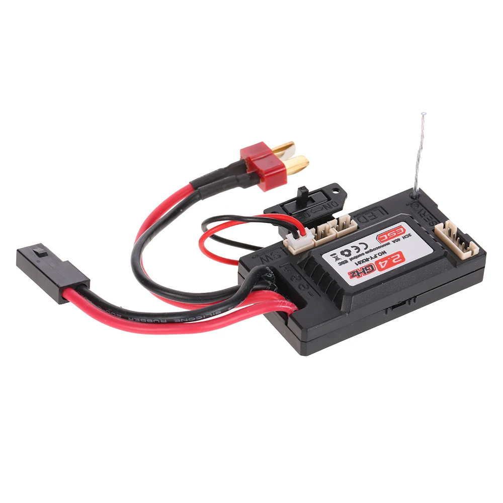 FY RX01 2CH 40A ESC приемник коробка RC Автозапчасти для автомобиля 1/12 01 02 Рок Гусеничный