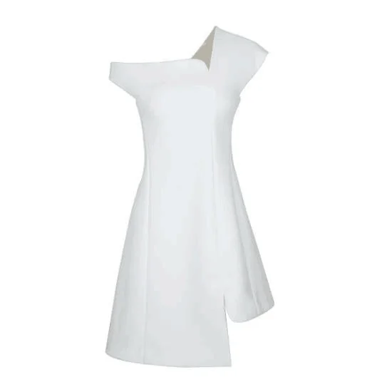 Bqueen новинка 2017 сексуальное весеннее платье на одно плечо женские Подиумные