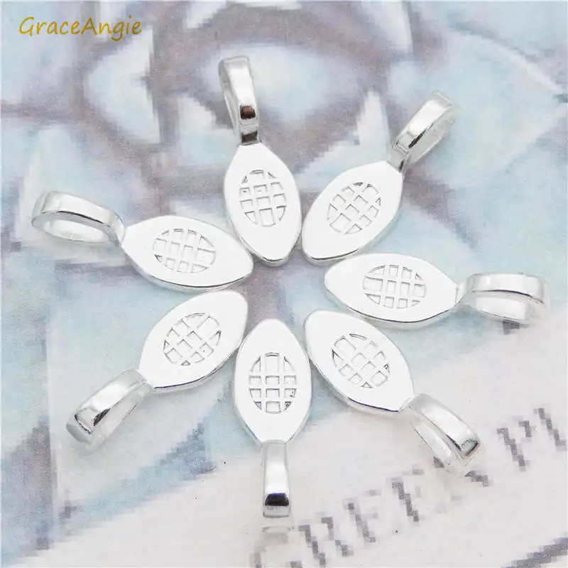 GraceAngie 10 20 шт сплав клей на Очаровательные Подвески маленькая Лопата кулон в