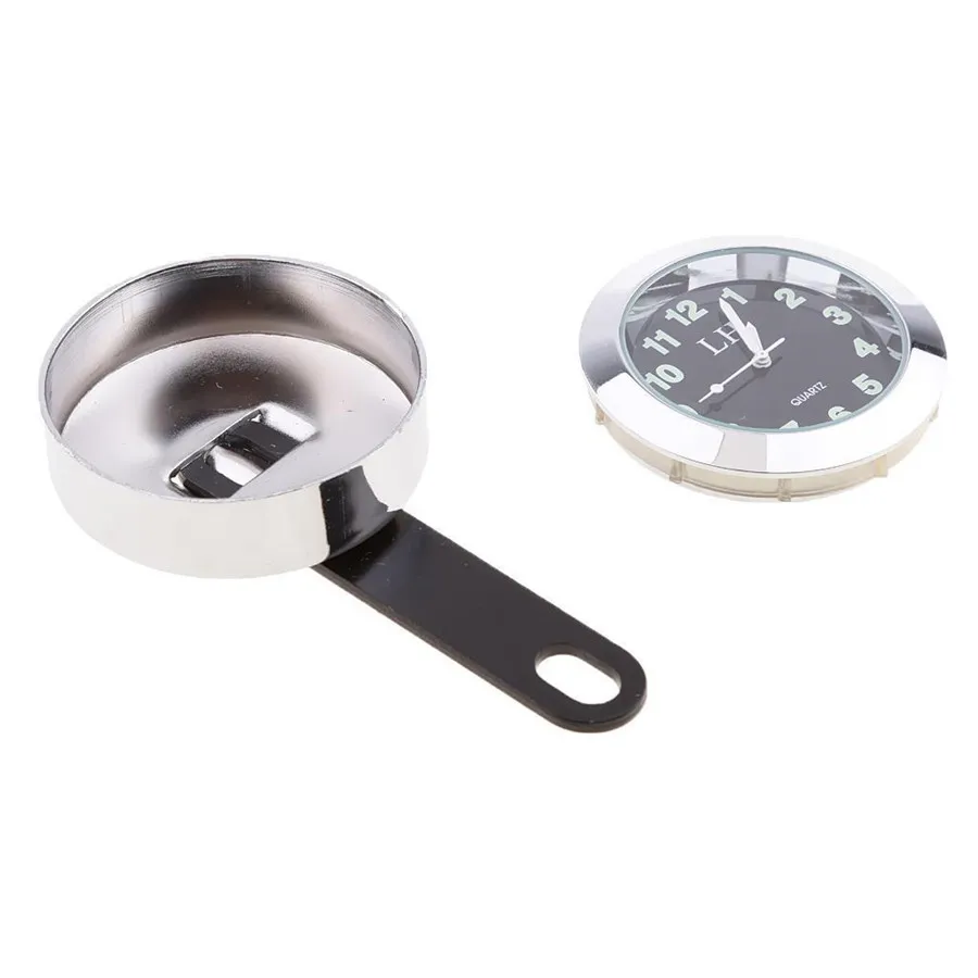 43 мм мотоциклетные часы на руль водонепроницаемые крепление для Yamaha Kawasaki Honda Suzuki