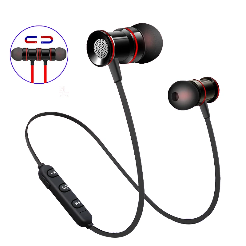 Bluetooth наушники беспроводные Бег Спорт Бас Звук беспроводной уха телефон с