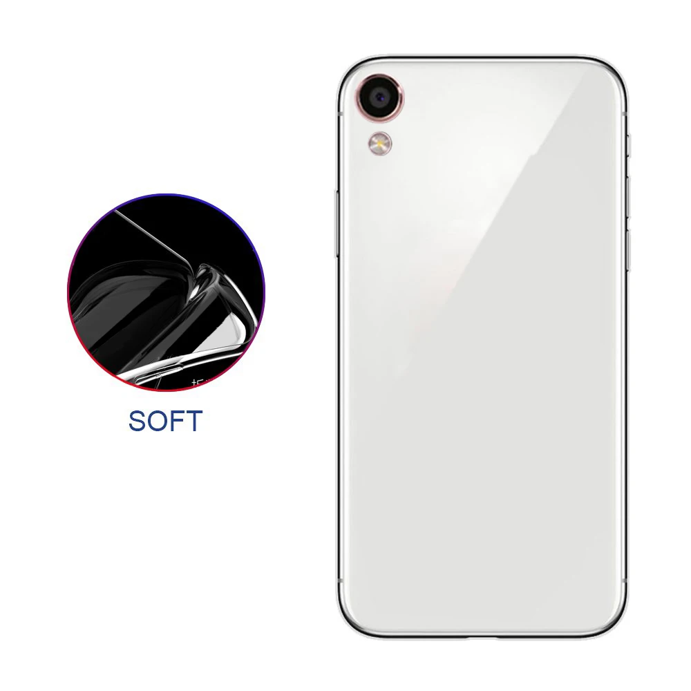 Прозрачный мягкий чехол с защитой от отпечатков пальцев для Sony XA1 Plus | Мобильные