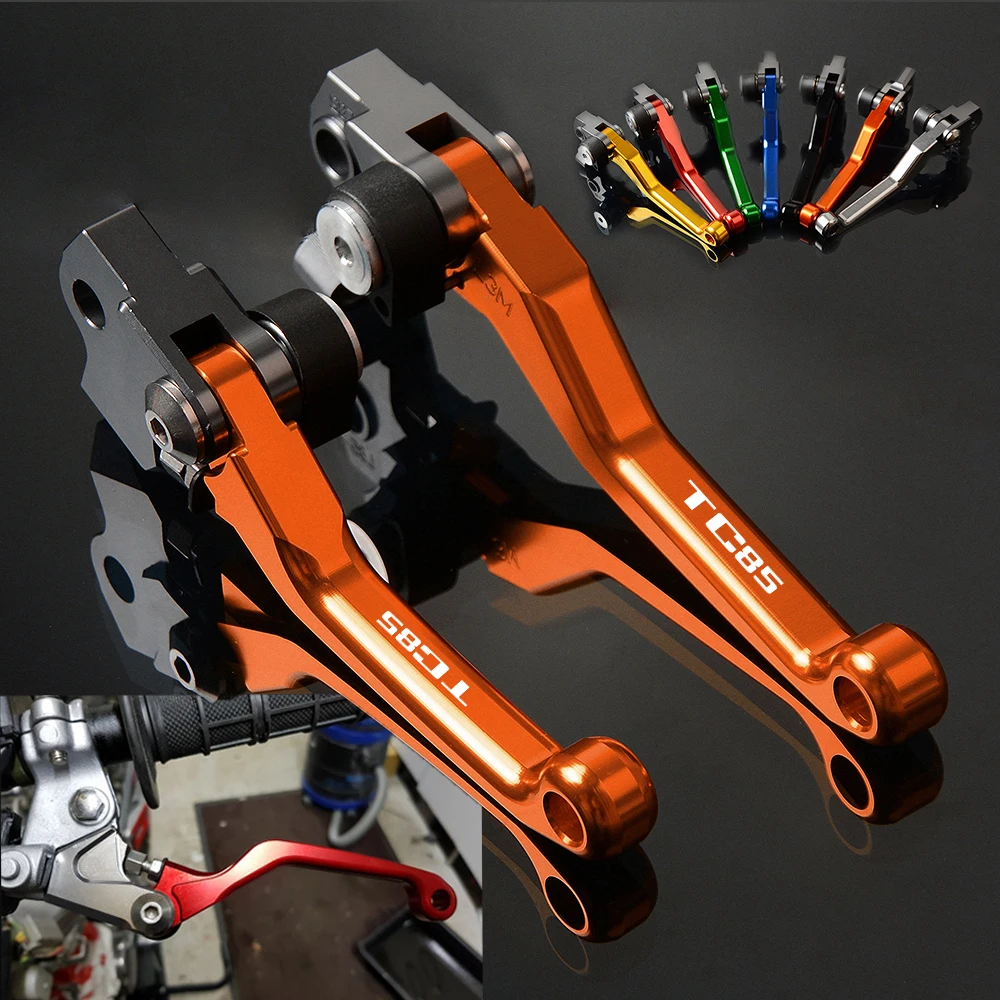 Для HUSQVARNA TC85 TC 85 2017 2018 аксессуары для мотоциклов Рычаги CNC алюминиевые Поворотные