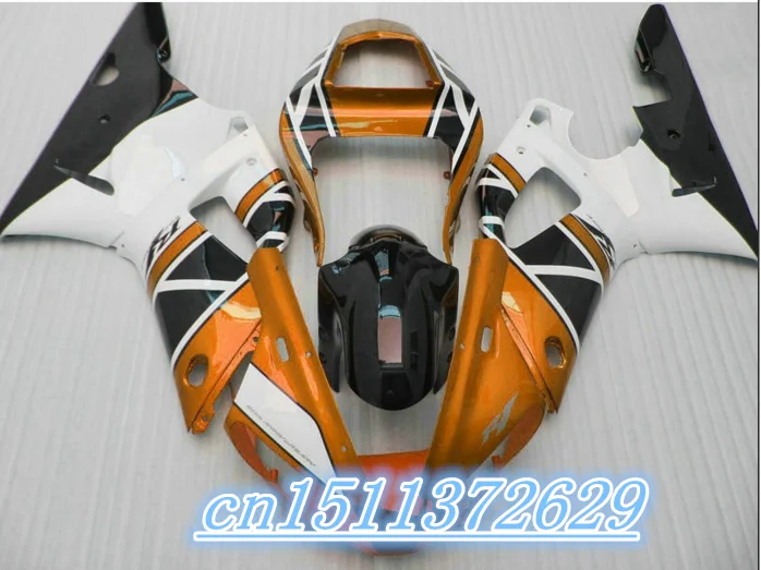 Обтекатель подходит для белого черного оранжевого YZF1000 R1 2000-2001 YZF 1000R1 00-01 2000 2001 |
