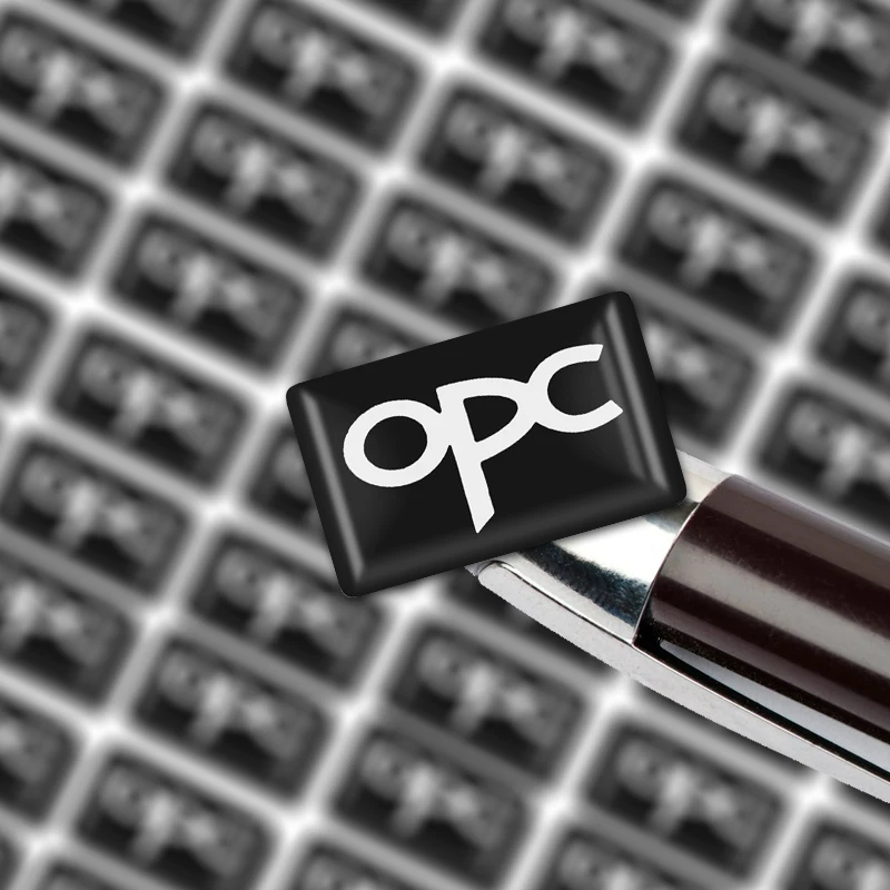 10 шт. OPC декоративное покрытие эмблема значок Стикеры аксессуары наклейки для Opel