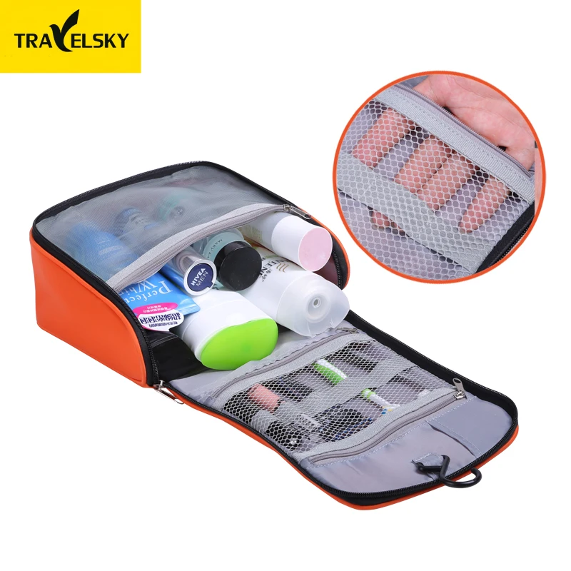 Женская дорожная сумка для макияжа водонепроницаемая унитаза износостойкая