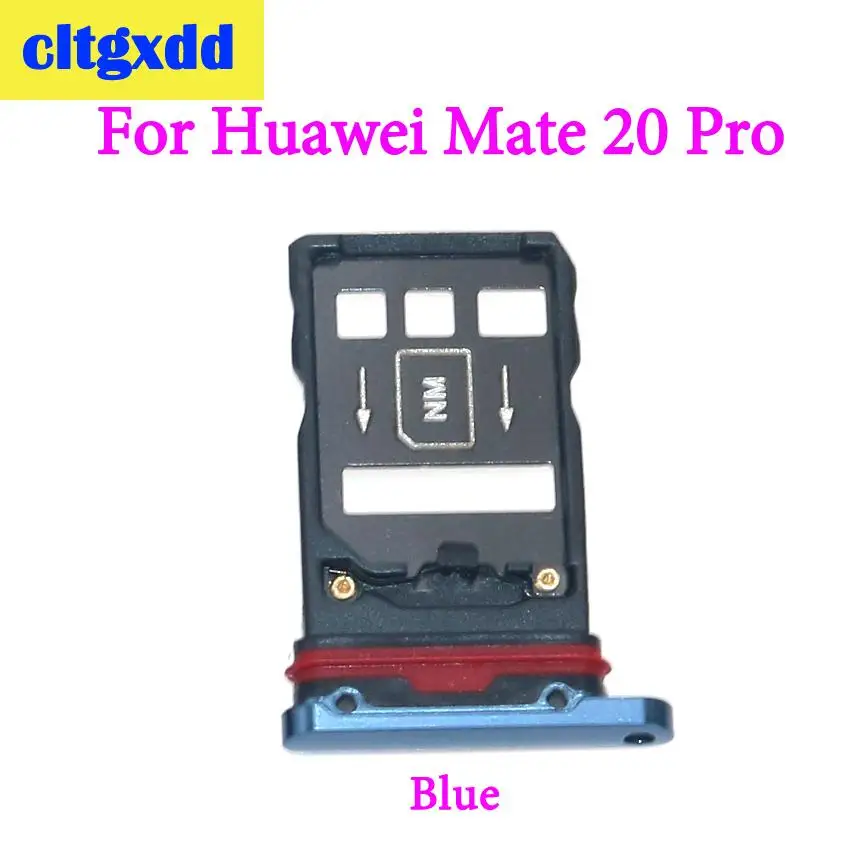 For Mate 20 Pro Cltgxdd для huawei mate 20 lite/Maimang 7 для mate 20 Pro Micro Sim держатель для карт сменный слот-лоток Адаптеры - Цвет: For Mate 20 Pro
