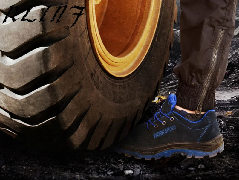 Обувь RLINF для защиты от ударов и прокола при литье под давлением однотонная