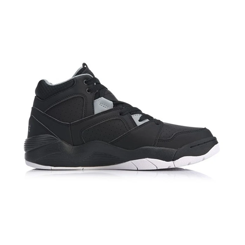 Li-Ning/Женская обувь в стиле ретро; 90 GS; баскетбольная культура; теплые флисовые кроссовки с подкладкой; спортивная прогулочная обувь; AGBN042 SOND18