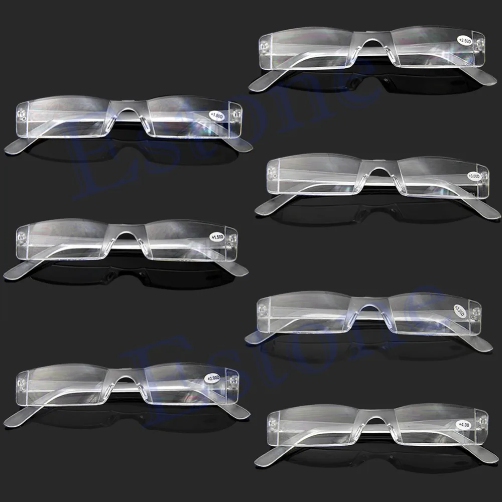 Очки для чтения без оправы с диоптриями 1 00 4 00|rimless reading glasses|glasses presbyopiareading glasses |