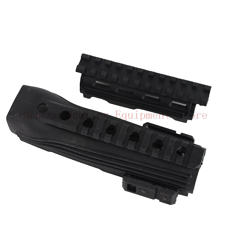 Новый страйкбол шестерни Shoot AK 47 Strikeforce полимер Handguard Верхняя Нижняя Пикатинни