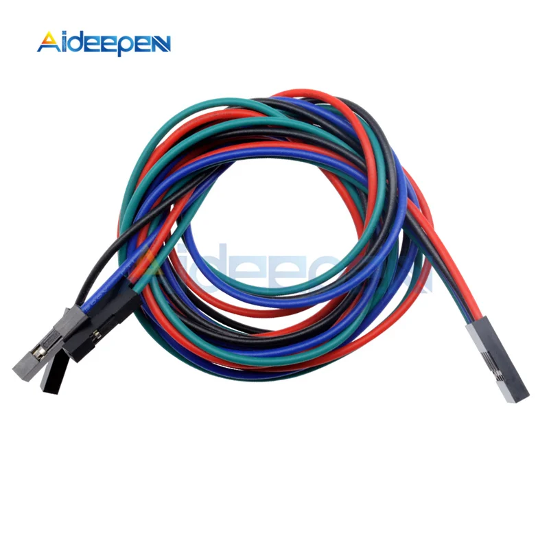 1 шт. 2Pin 3Pin 4Pin 70 см Dupont линия женский кабель Dupont 3D принтеры части двойной головной терминал Перемычка провода