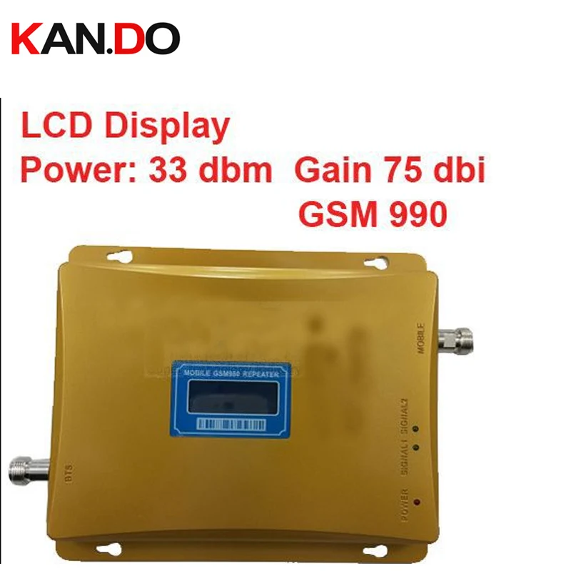 

Model 990 Power 33 Dm Gain 75dbi LCD Display GSM 900mhz Mobile Phone Signal Booster Repeater GSM Booster Gsm Repeater