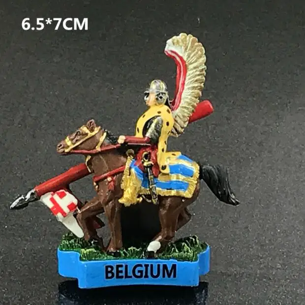 Ручной росписью Корона Warwick замок, Великобритания 3D магниты на холодильник сувениры для туристов холодильник магнитные наклейки подарок - Цвет: 003