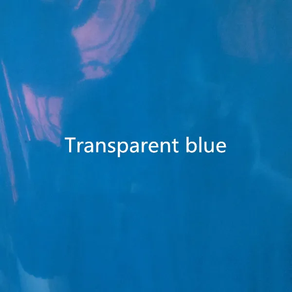 Tranparent blue 5 м/лот прозрачные Цвета горячей термоусадочная пленка с моделью для RC самолет модели DIY Высокое качество Цена по прейскуранту завода-изготовителя - Цвет: Tranparent blue