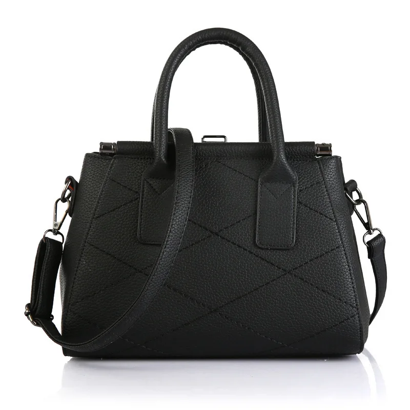 Nvrenlian Для женщин Сумка Кожа PU Tote брендовая дамская сумочка женская Вечерние сумки