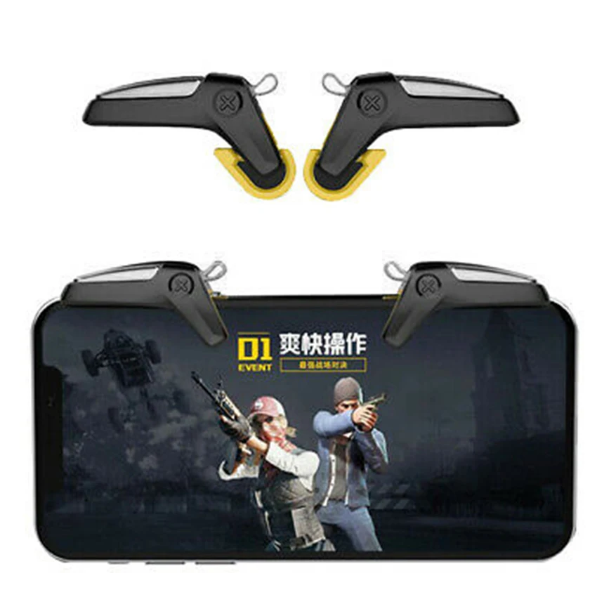 N1 геймпад джойстик для PUBG игровой триггер Смарт огонь Кнопка Aim триггер ключ L1R1 шутер контроллер для мобильного телефона игры