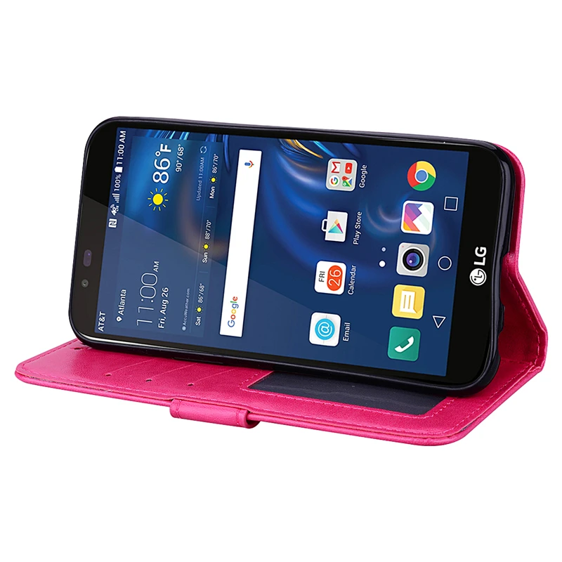 Luxury Retro Flip Case For LG K10 2017 Unicorn PU Leather Wallet Stand Cover Phone Capa | Мобильные телефоны и аксессуары