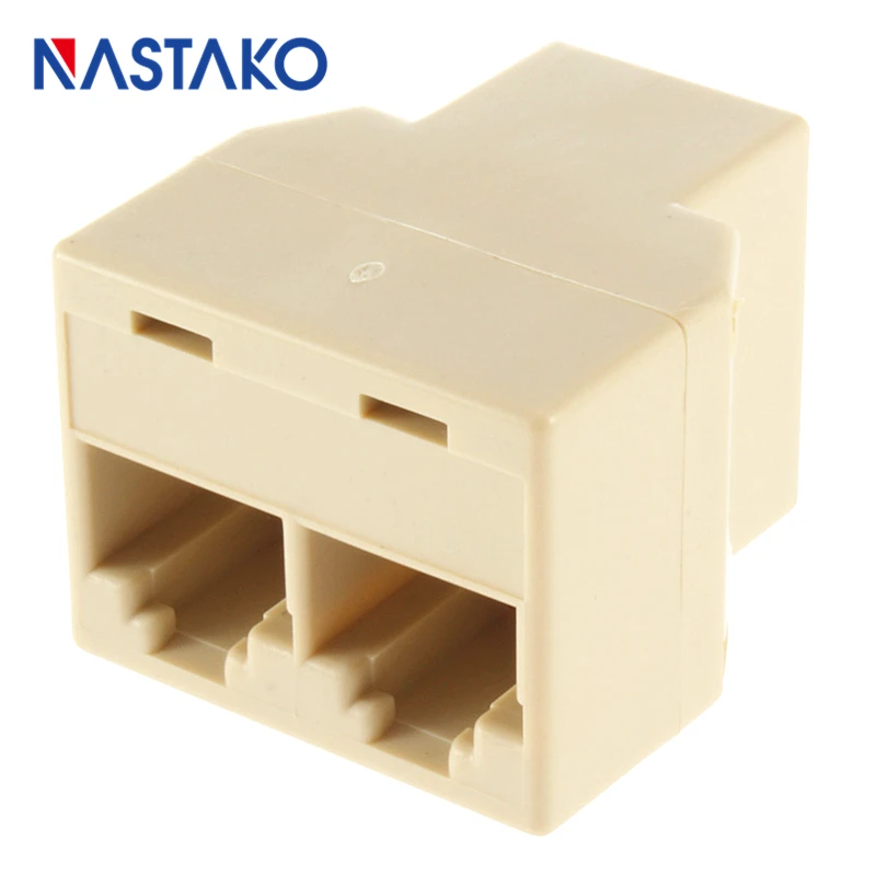 5 шт. CAT5 Cat5e RJ45 Сплиттер разъем Cat5 кабель сплиттер адаптер 8Pin сетевой модульный